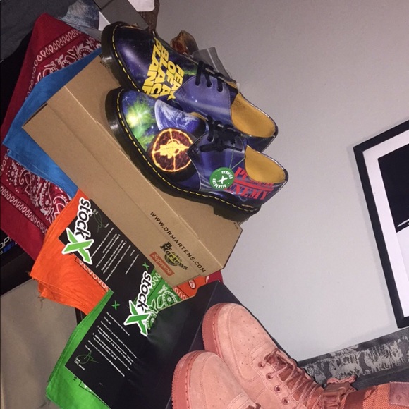Supreme x Undercover x Public enemy Dr. Martins